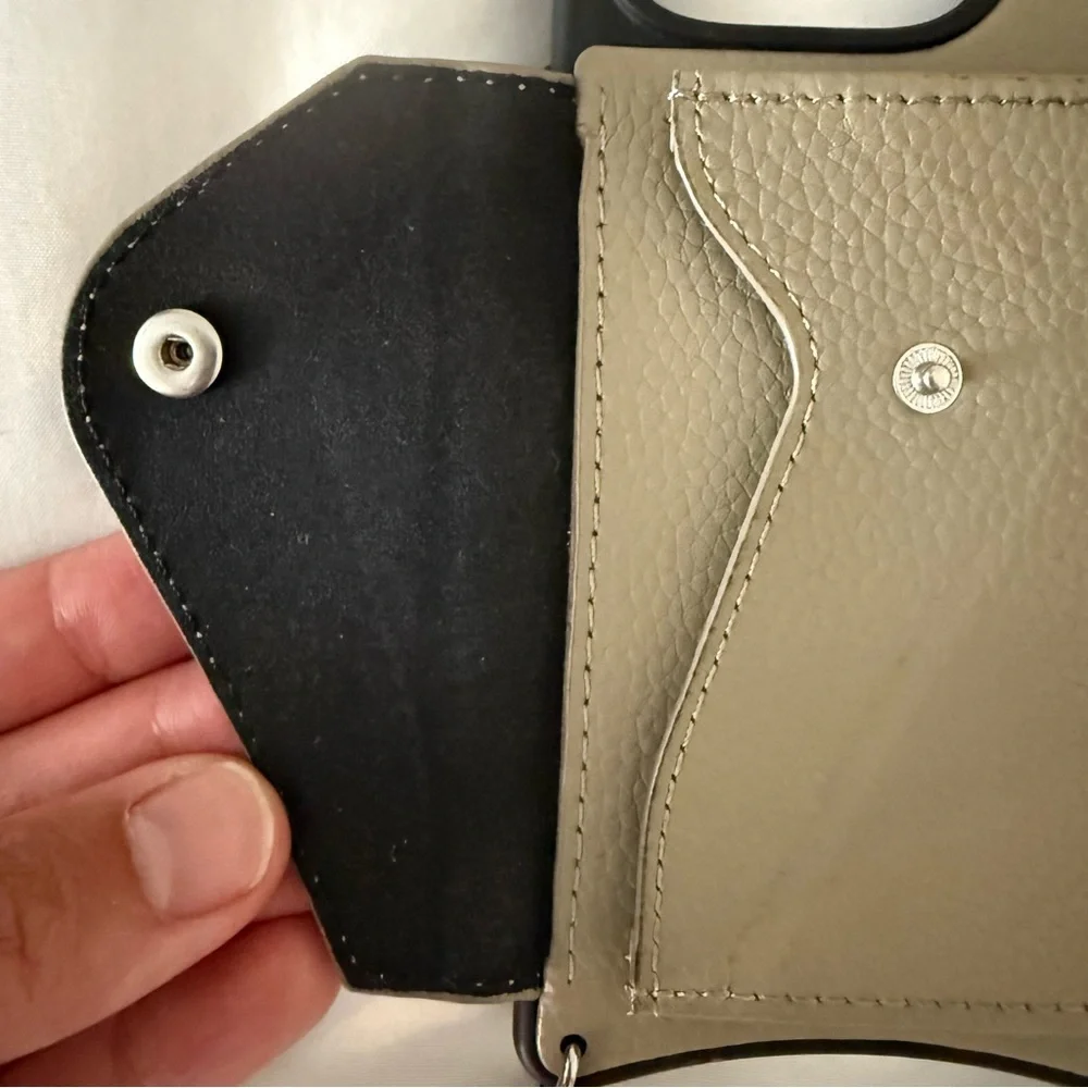 Bandolier Beige Phone Case with Strap - Picture 4 of 6